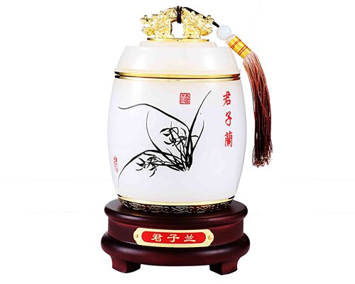 道德經(jīng)-鼓型茶葉罐