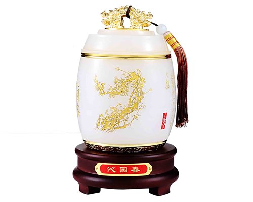 道德經(jīng)-鼓型茶葉罐