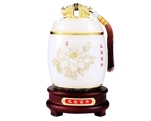 道德經(jīng)-鼓型茶葉罐