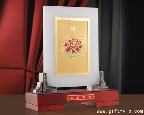 先師孔子-金箔屏風(fēng)