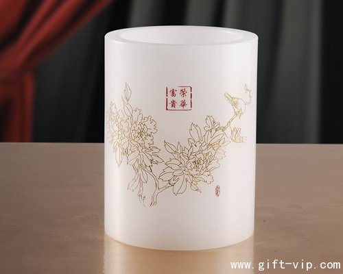 大展宏圖-圓形筆筒