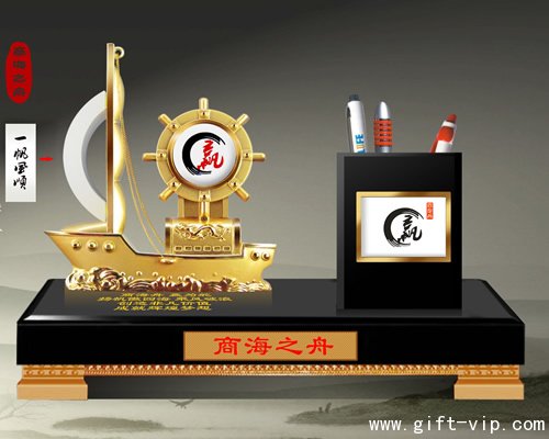 商海之舟（文具臺）