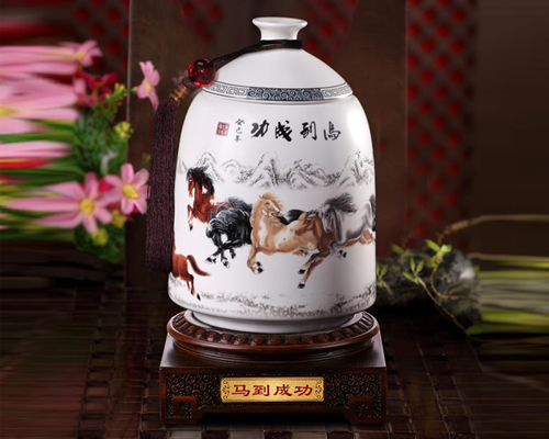 馬到成功-平安茶葉罐(大號(hào))