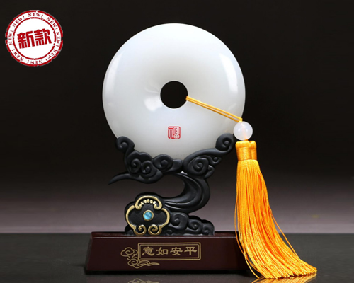 平安如意（碳） 平安扣擺件