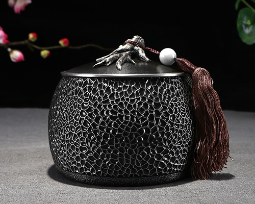 根本茶葉罐