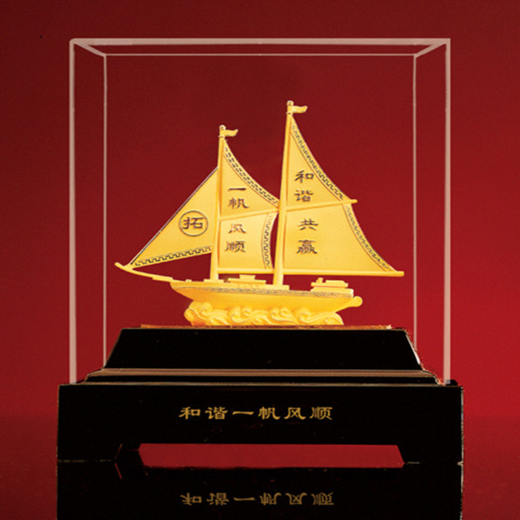 絨沙金禮品的制作工藝以及流程