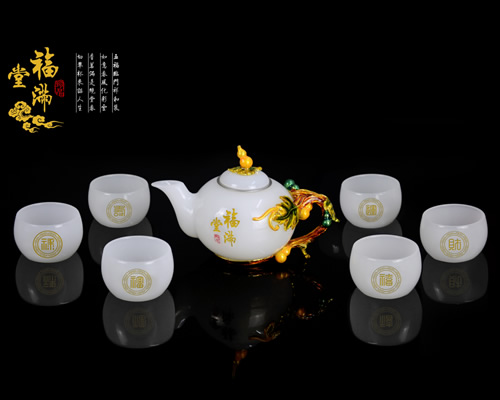 福滿(mǎn)堂琉璃茶具套裝